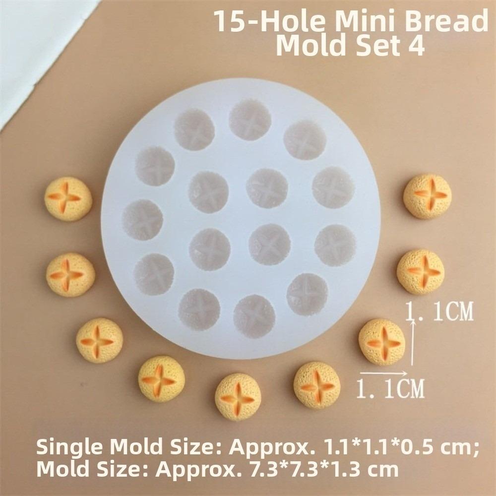 Reusable Cookie Shaped Mold Flexible Resin Mold Baking Tool DIY Baking Tool DIY Baking