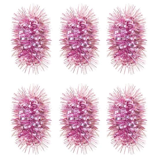 6 шт., помпоны для черлидинга, эластичный браслет, держатель для хвоста, веревки для волос, костюм для вечеринки, подарки, оптом для празднования команды, игры в волейбол