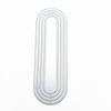 Oval Bookmark Metal Cutting Dies Stencil for DIY Scrapbooking Photo Album Embossing Paper Cards Crafts Diecuts