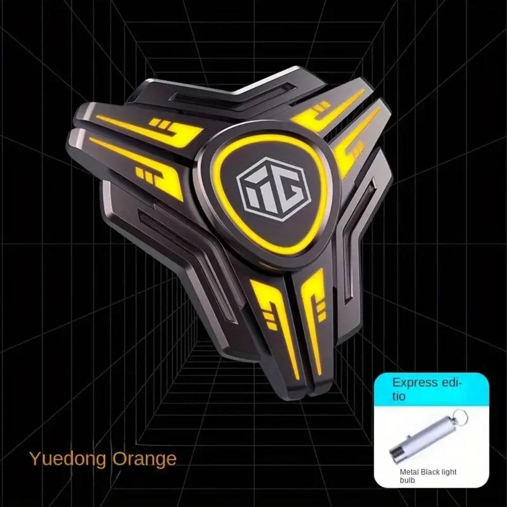 Fidget Spinner Metal Cool Luminous Fingertip Gyro Set EDC Stress Relief Toys Hand Spinner Gift for Adults Children