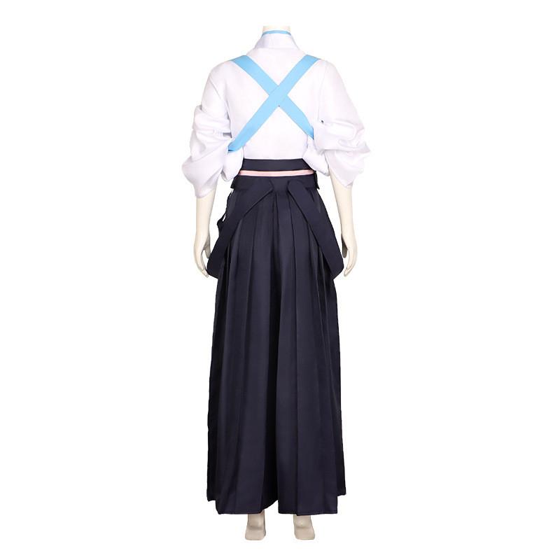 Genshin Impact Kamisato Ayaka Cosplay Suit With Polyester Material For Anime And Game Fans