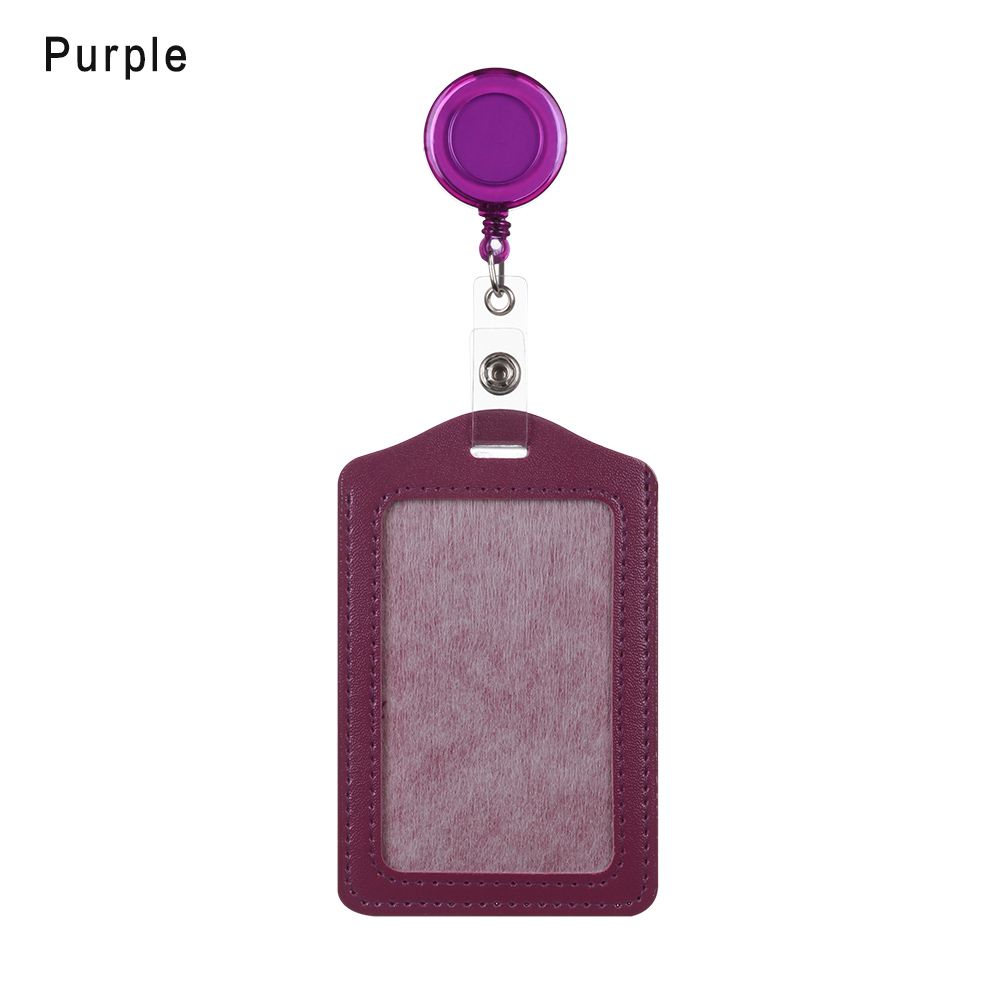 Держатель для ID-карты без молнии, чехол для бейджа с выдвижной катушкой, оптом, прозрачная защитная оболочка, бирка безопасности для работника, офисная принадлежность