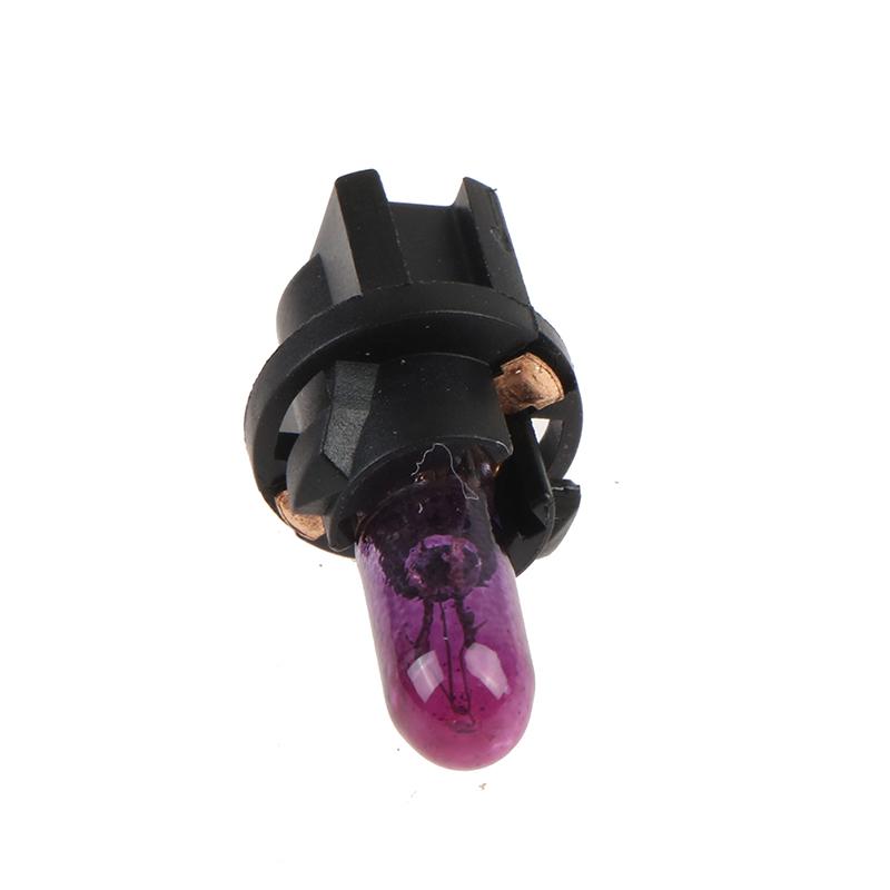 10 шт. T5 5 светодиодных ламп W1.2W для салона автомобиля, индикатор обогрева приборной панели