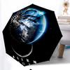 Alien Fashionable Automatic Opening/Closing Folding Umbrella. Portable and Foldable, Ideal for Gift, Travel, and Daily Use.