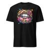 Мужская футболка с ярким графическим принтом губ от Lisa Frank S - 4XL Милая и яркая футболка для любителей моды WHX Графические футболки Harajuku