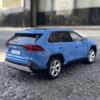 1:24 Toyota RAV4 Внедорожник Сплав Модель Автомобиля Литье Металлические Игрушечные Транспортные Средства Модель Звук и Свет Симуляция Коллекция Детский Подарок A603