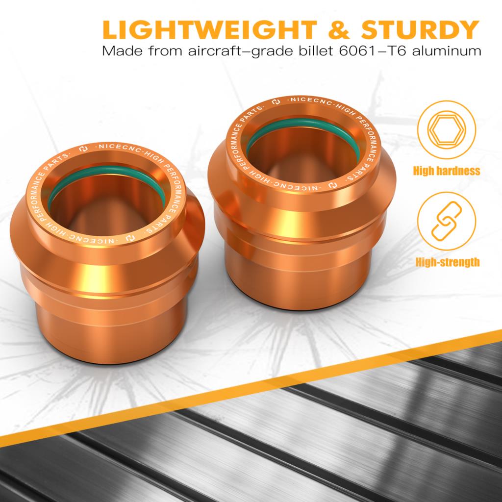 For KTM 2024 EXC 300 EXC 250 EXCF 350 EXC 450 XCW XCWF 22MM Front Rear Wheel Spacer Hub Collars SX 125 SXF 250 SXF 450 2023-2024