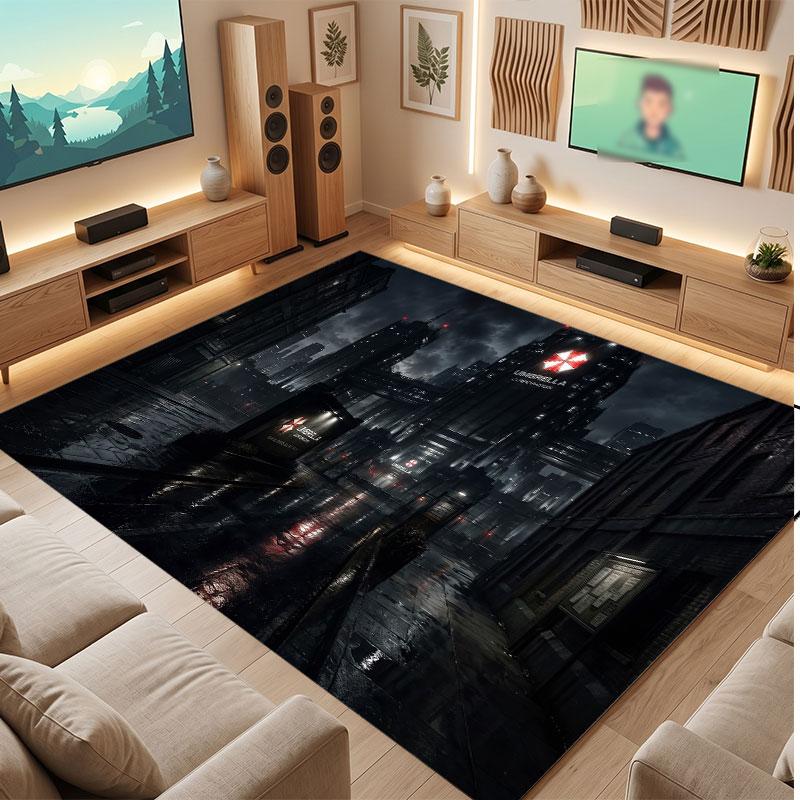Resident Evil Rug Soft Thick Non Slip Floor Carpet for Bedroom Living Room Home Decor