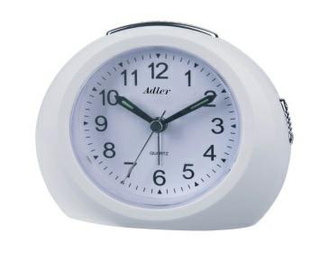 Quartz Alarm Clock Pt295 White Adler