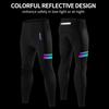 Wosawe Winter Men Cycling Set Thermal Fleece Soft Shell Jacket High Stretch Bicycle Riding Long Pants Warm Outdoor Sports Wear