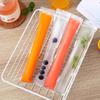 50Pcs Disposable Popsicle Bag with Funnel Leak-proof Zip Seals BPA-Free Freezer Tubes for Ice Pops Yogurt Juice Smoothies