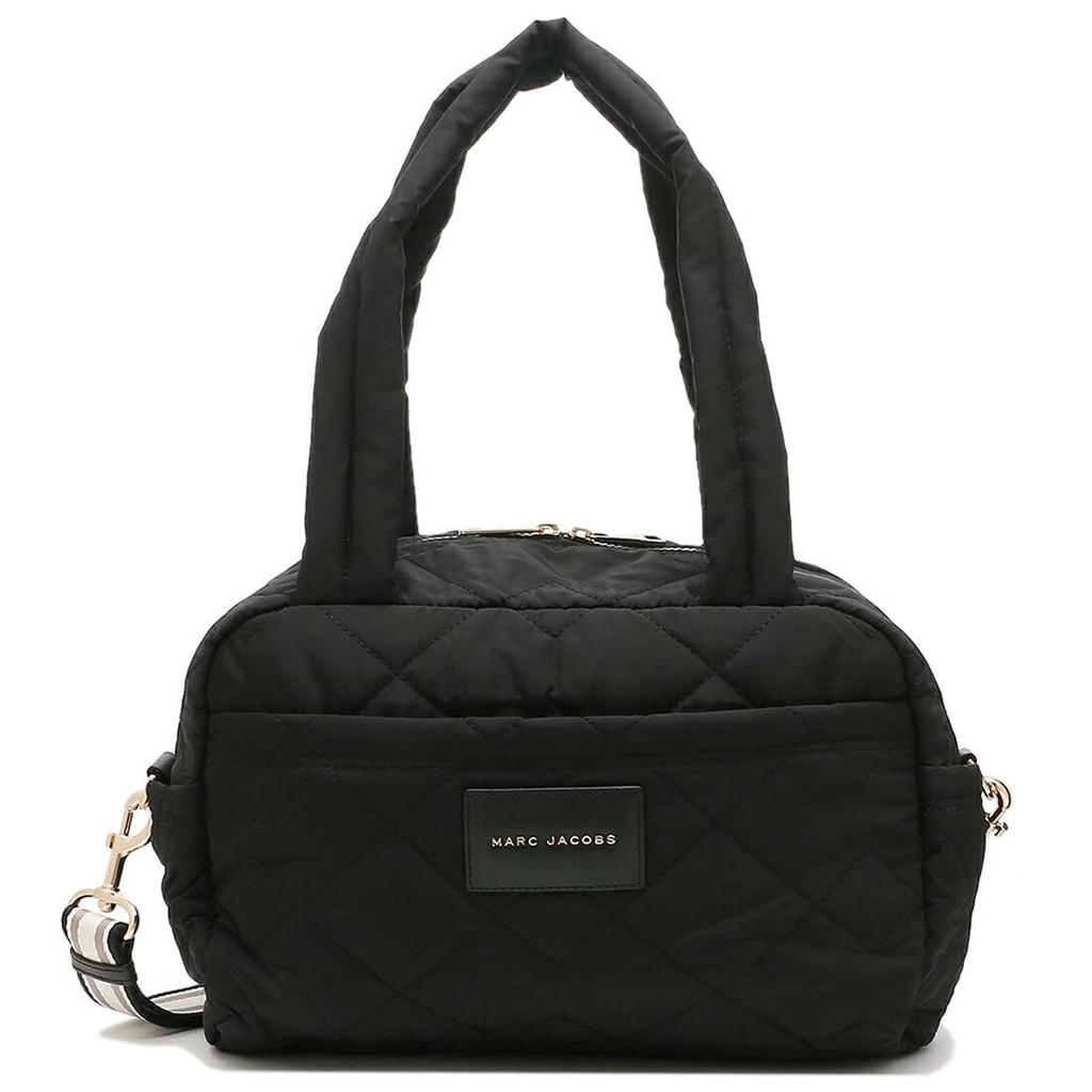 Outlet Boston Bag Shoulder Bag Quilted Black MARC JACOBS M0017015 001 Compatible with A4 [Marc Jacobs] Women's [Item]