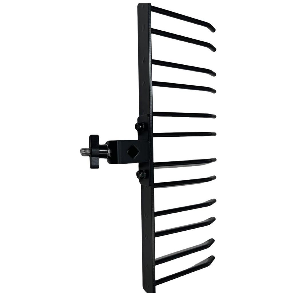 Stainless Steel Stand for Timpani & Marimba Mallets, Holds 6 Pairs