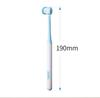 Three Side Soft Toothbrush Baby Oral Health Care with  Antiskid Handle Kids 360° Clean Tooth Teeth Clean Brush Dental Care 3-12Y