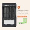 Умное зарядное устройство LiitoKala Lii-500 для 18650/26650/AA/AAA/Ni-MH/Li-ion, ЖК-дисплей, Тестер емкости, Независимые слоты, Защита