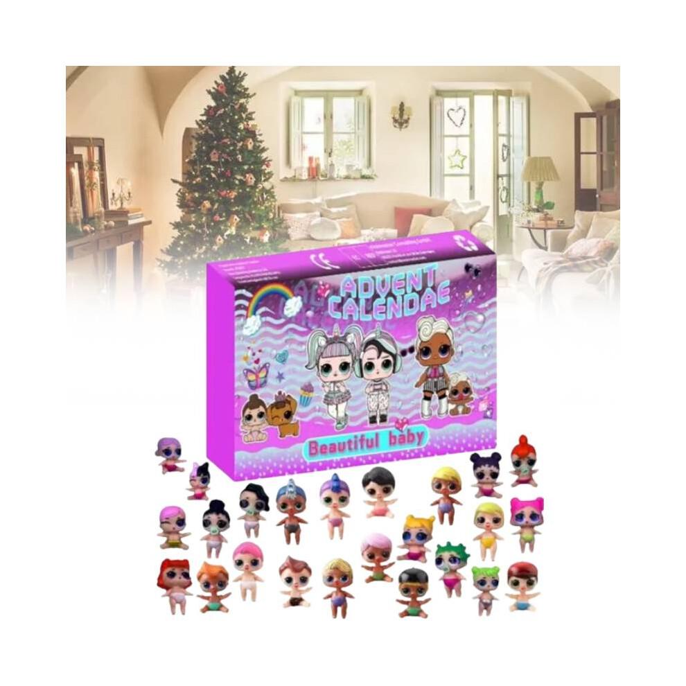 Christmas Advent Calendar Lol Surprise 24 Day Countdown Doll Blind Box Gift