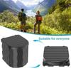 Flip-top Folding Toilet Use Garbage Bags Camping Toilet Potty Portable Toilet  RV Travel