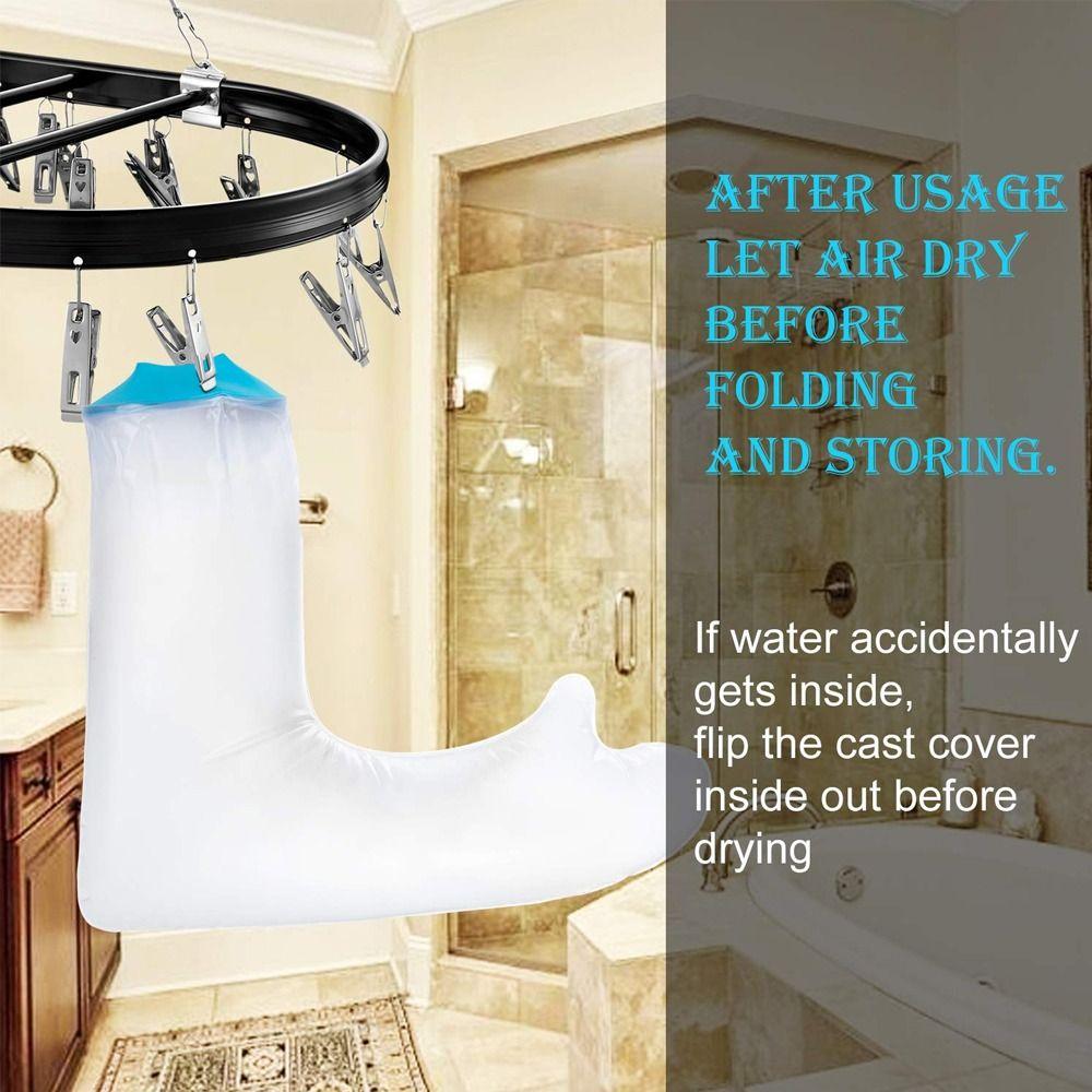 Waterproof Arm Cast Cover for Shower Long Protector To Keep Wounds Dry Bath Protective Ring Sleeve