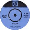 7-дюймовая пластинка STATUS QUO - Mean Girl 7N45229 Pye Records 1973 UK Рок Б/У