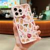 Рождественская картинка с конфетами для iPhone 16 Pro Max Apple 15/14 Pro чехол для мобильного телефона 13 противоударный 12 продвинутый 11