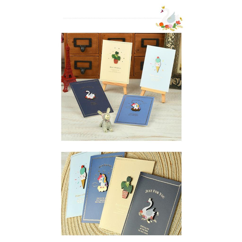Greeting Card Korea Creative Birthday Wishes Message Greeting Card  Thanksgiving Teachers' Day Gift Card (48 Piece Box) YNH-WISH-2306