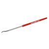 Hobby Tool Series HG Special Shape Diamond File, Oval/Bent Tip, Plastic Model Tool, HT-682, Grip: Red