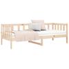 Daybed without Mattress 80 x 200 cm Solid Pine Wood