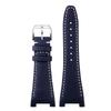 Плетеный нейлоновый ремешок для часов с кожаным низом для IWC Engineer IW322703 IW372504  IW500501 IW378507 Iw323601 28*16 мм ремешок для часов с вырезами