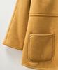 Satur (W) Synthetic Shearling Loose Fit Jacket Light Beige