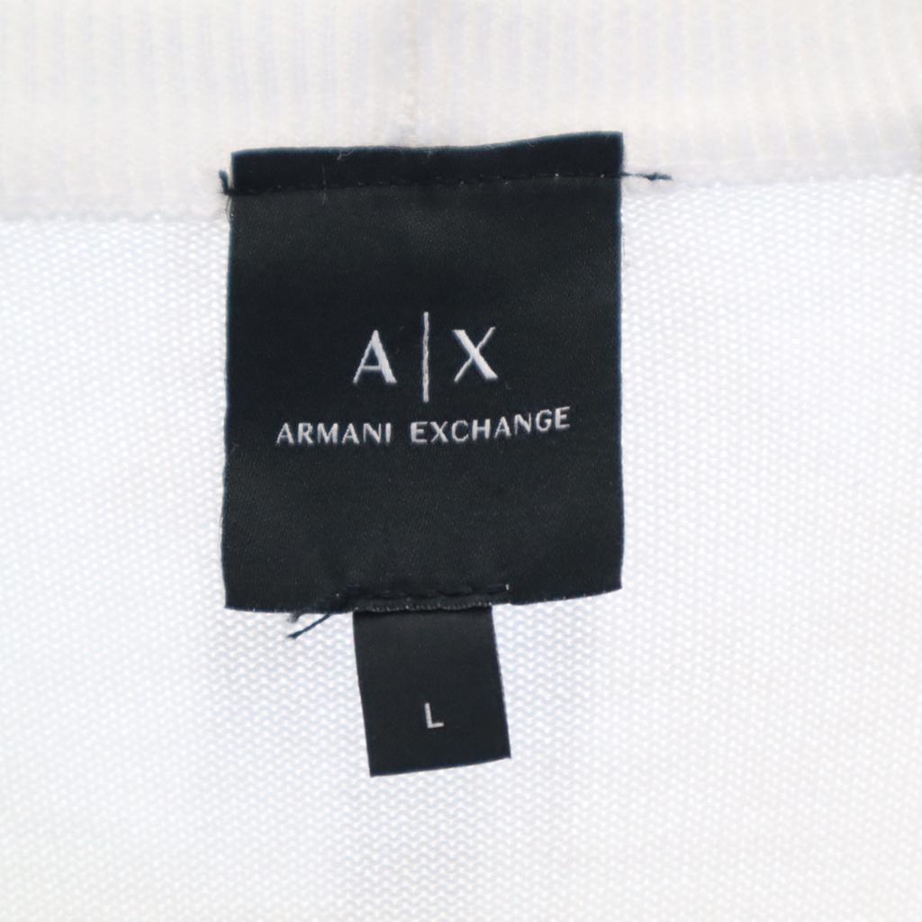 Armani Exchange Свитер с длинным рукавом L белый Мужской Б/у