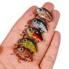 5 шт./кор. мини-приманка для рыбалки на окуня, набор мини-искусственных приманок, верхневодные воблеры для щуки, воблеры для рыбалки