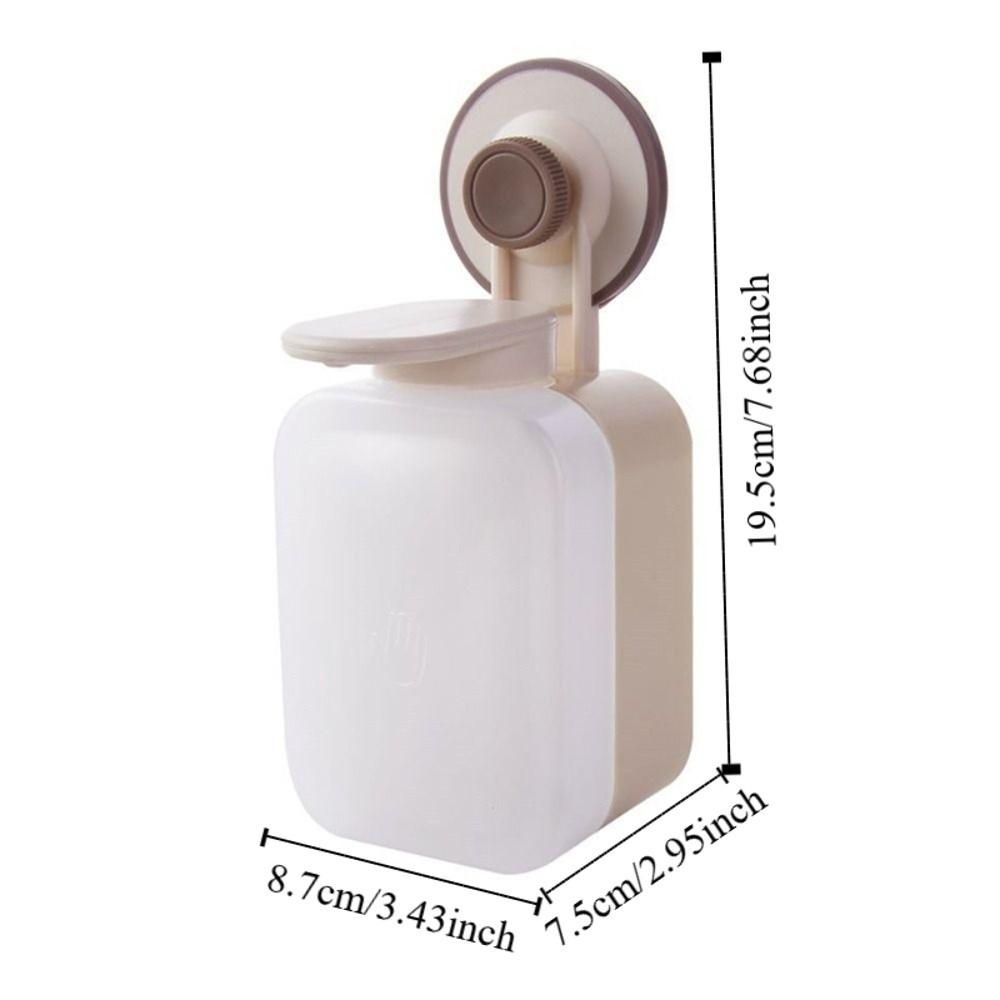 Punch-free Suction Cup Soap Dispenser Press Type Liquid Soap Distributor  Kitchen Sink