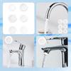6Pcs Sink Water Faucet Filter Universal Home Kitchen Bathroom Tap Filter Filtration Device Sink Faucet Replacement Parts Accessories