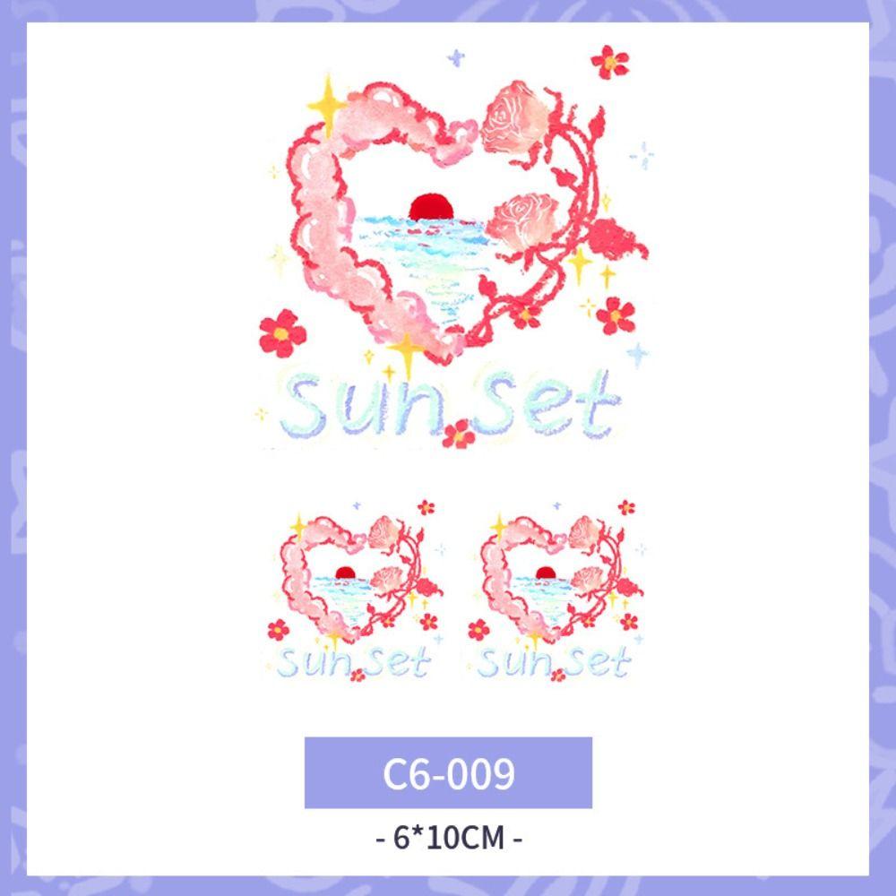 Лицо Наклейка Макияж Лицо Наклейки Временные Татуировки Татуировка Наклейка Симпатичное Лицо Татуировки Девушки