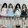 Handmake Doll Sailor Suit Fashion Doll College Dress for 1/4 1/6 BJD 30/45cm Dolls