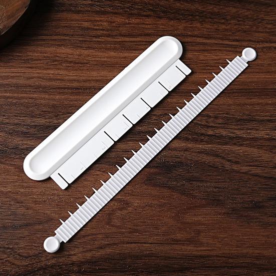 Yousheng Fondant Cake Arc Ruler Регулируемая направляющая дуги Прецизионный инструмент для выпечки Декоративная дуга Разделитель Маркировка Инструменты для украшения тортов из сахарной пасты и жевательной резинки