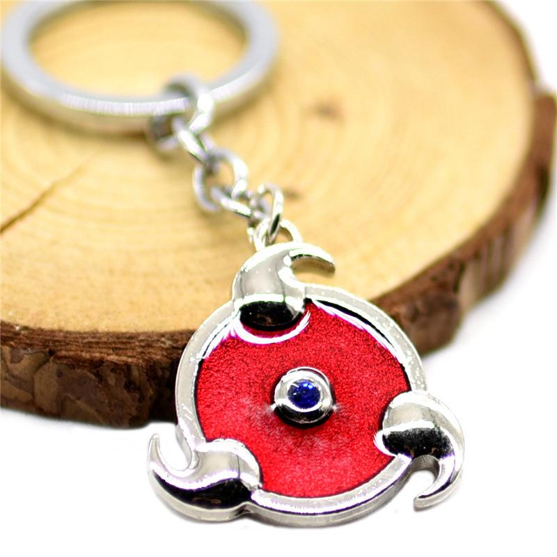 Naruto Anime Mask Keychain Uchiha Itachi Uzumaki Naruto Alloy Car Keychain Bag Pendant Key Ring Young Boys Girls Cosplay Accessories