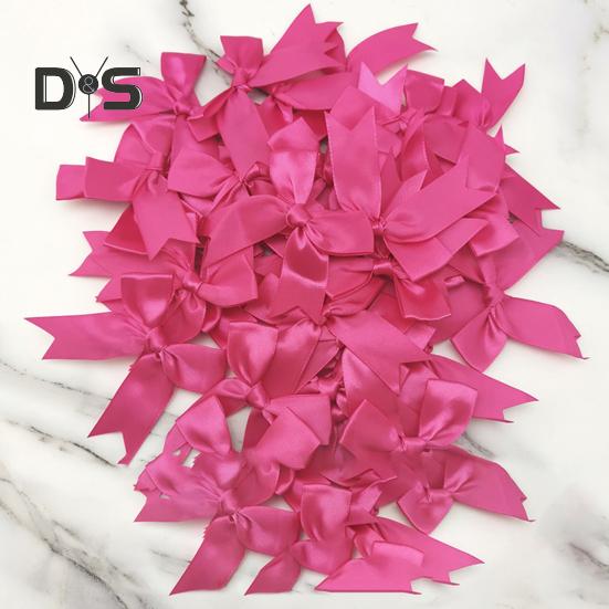 50 шт. бантов из атласной ленты 3,3 дюйма банты для поделок для упаковки подарков свадебного декора шитья скрапбукинга своими руками поделки аксессуары для волос