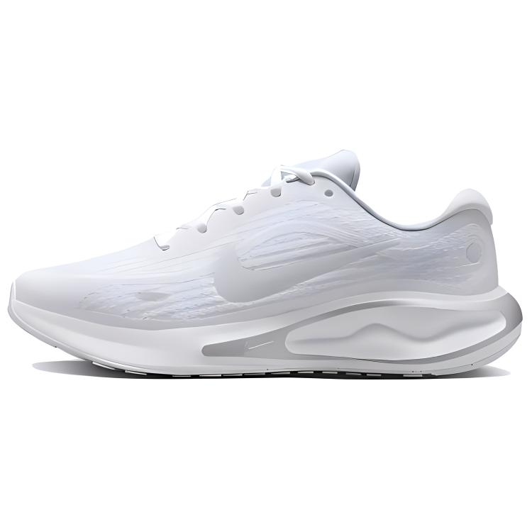 Nike Женские кроссовки Journey Run White Pure Platinum, серебристо-металлик FJ7765-102