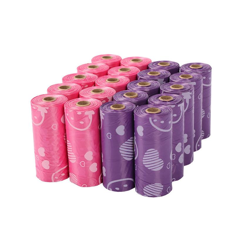 Диспенсер для собачьих какашек с пакетами для какашек, герметичные и очень толстые пакеты для домашних животных, 1 держатель для пакетов для какашек и 150 пакетиков для выгула собак и наполнителя для кошачьего туалета