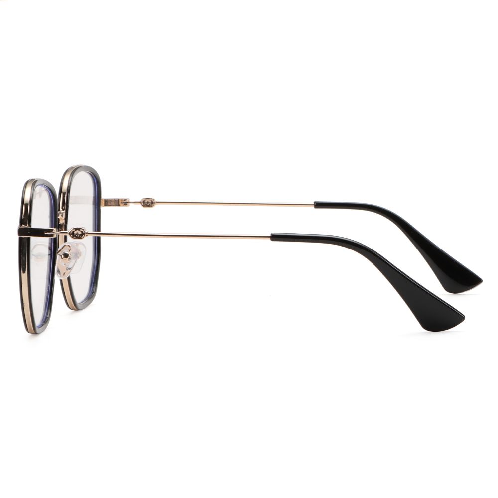 Frame Eyeglasses Big Frame Anti Blue Light Glasses Computer Goggles Anti-radiation Office Glasses