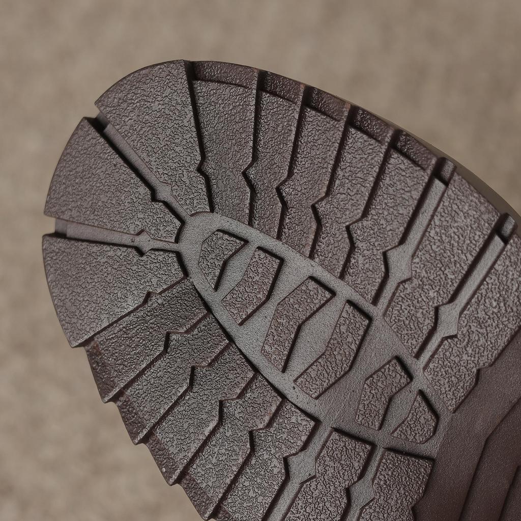 Krazing Pot Осенне-зимняя обувь из коровьей кожи с круглым носком на платформе, большие размеры, базовая одежда, ботинки челси без шнуровки на толстом среднем каблуке, женские ботильоны