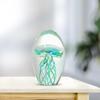 Mini Crystal Jellyfish Figurines Glass Craft Desktop Jellyfish Ornament  Table Decoration