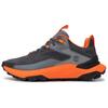 Urban Outdoor New Hiking Travel Commuting Comfortable Casual Non-Slip Low-Top Walking Shoes Men Sneaker Gray Orange TB0A6DJK-ENO