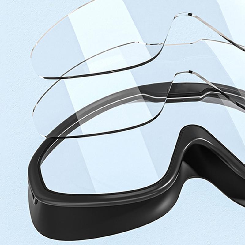 Водонепроницаемые и противотуманные очки для дайвинга с большой оправой, очки для взрослых