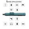 Mini Cordless Electric Screwdriver 3.6V Li-ion Adjustable Torque Portable Tool Kit Home DIY Electronics Repair Blue