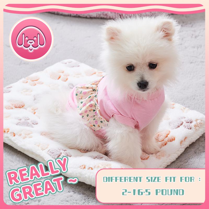 Одежда для собак, летняя жилетка для домашних животных, однотонная футболка с гирляндой для кошек, одежда для собак, модная весенняя одежда, дышащая одежда для чихуахуа, щенков