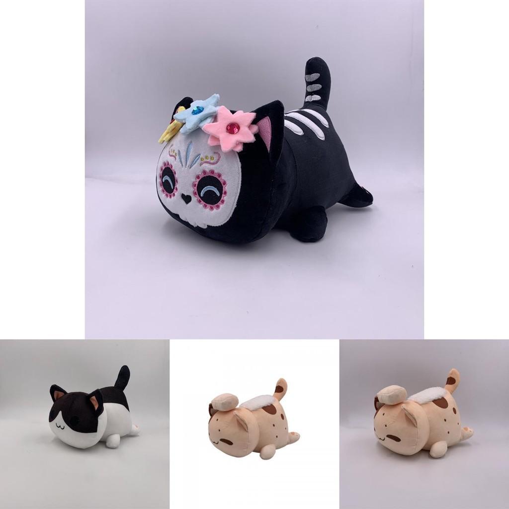 Очаровательная плюшевая игрушка Aphmau Skull Taco Pumpkin Bread Cat Meemeows для домашнего декора