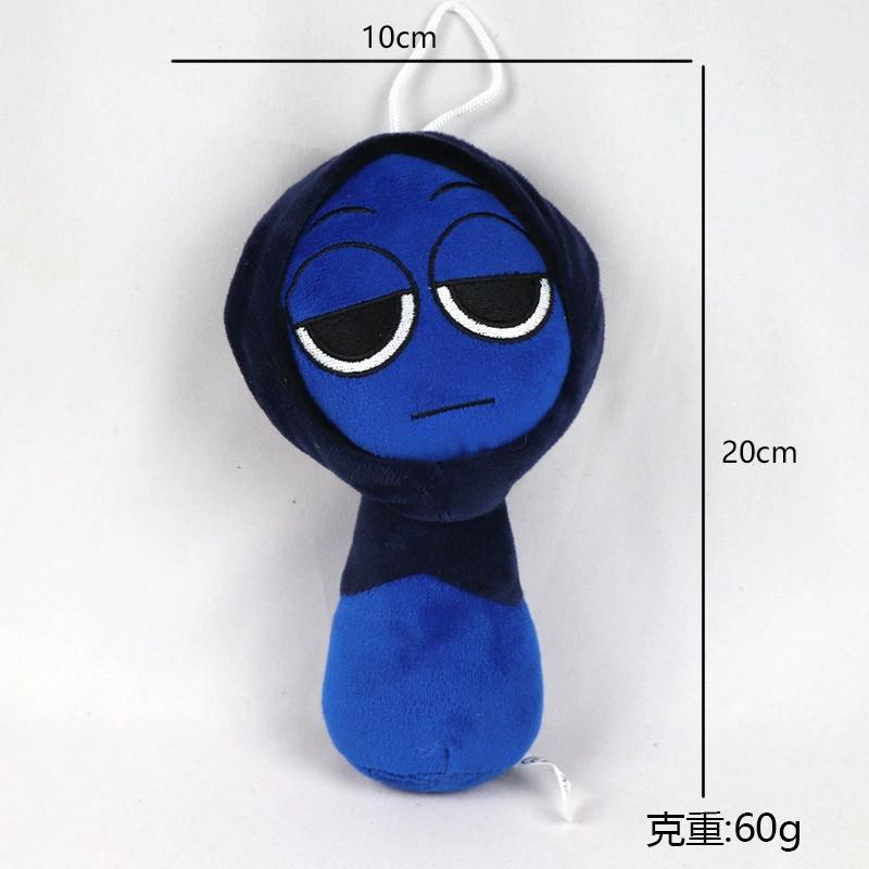 Гуманоидные Sprunki Incredibox Series Мягкие плюшевые игрушки Sprunki Micro Horror Game Мягкие плюшевые куклы Рождественский подарок