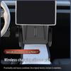 Silicone Non-Slip Wireless Charging Pad with Pocket for Tesla YL Console
